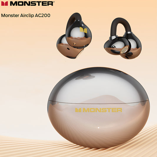 Handsfree Bluetooth Monster AirClip AC200, TWS, Nero
