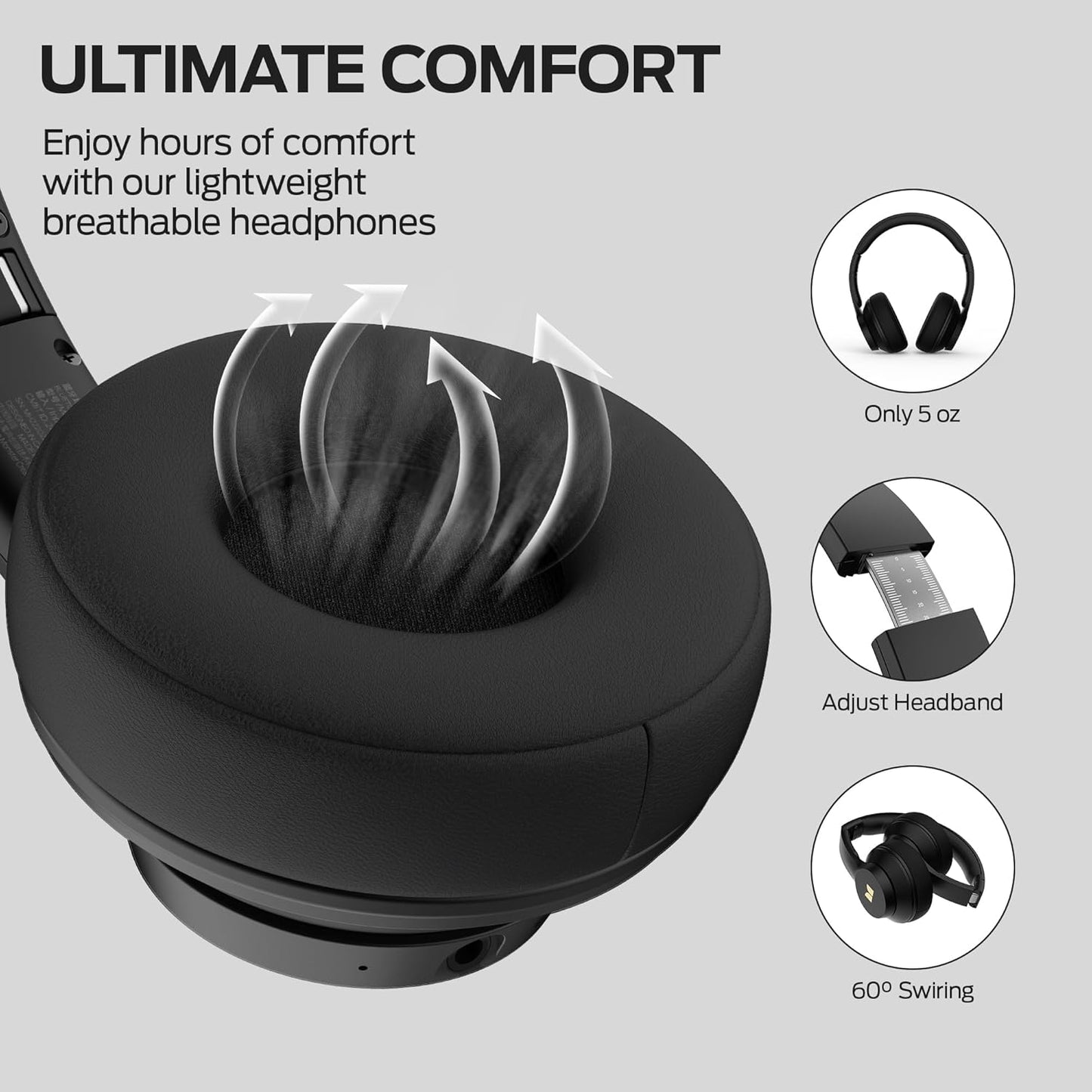 Auricolare Bluetooth Monster Mission 100, MultiPoint, A2DP, ANC, Nero