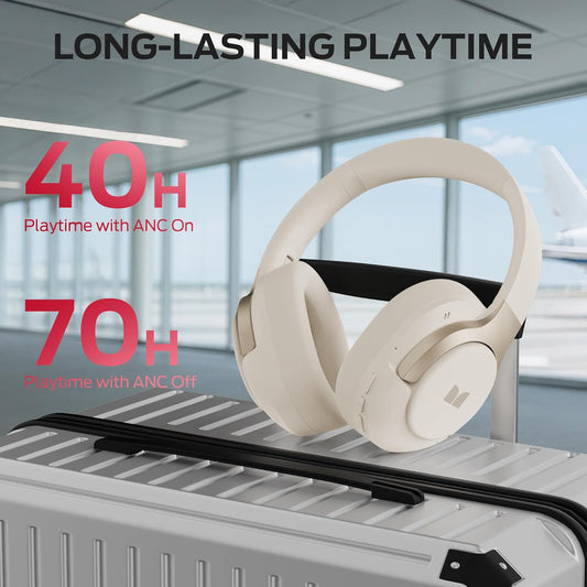 Handsfree Bluetooth Monster Persona 5th, MultiPoint, A2DP, ANC, Bianco