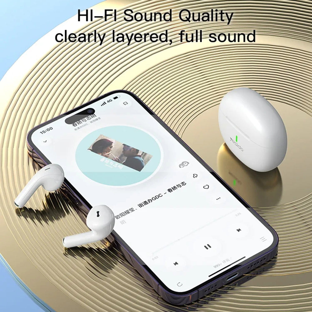 Auricolare Bluetooth Yesido TWS18, TWS, Bianco