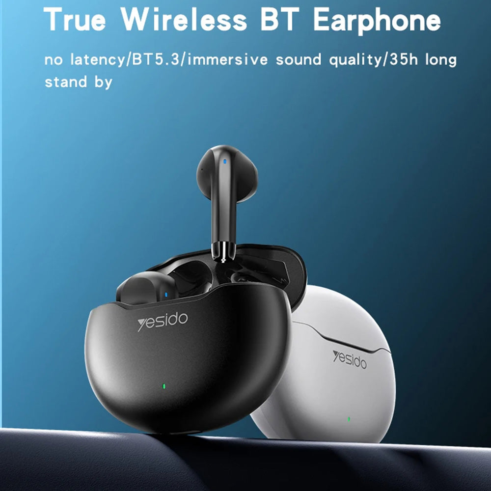 Auricolare Bluetooth Yesido TWS21, TWS, Bianco