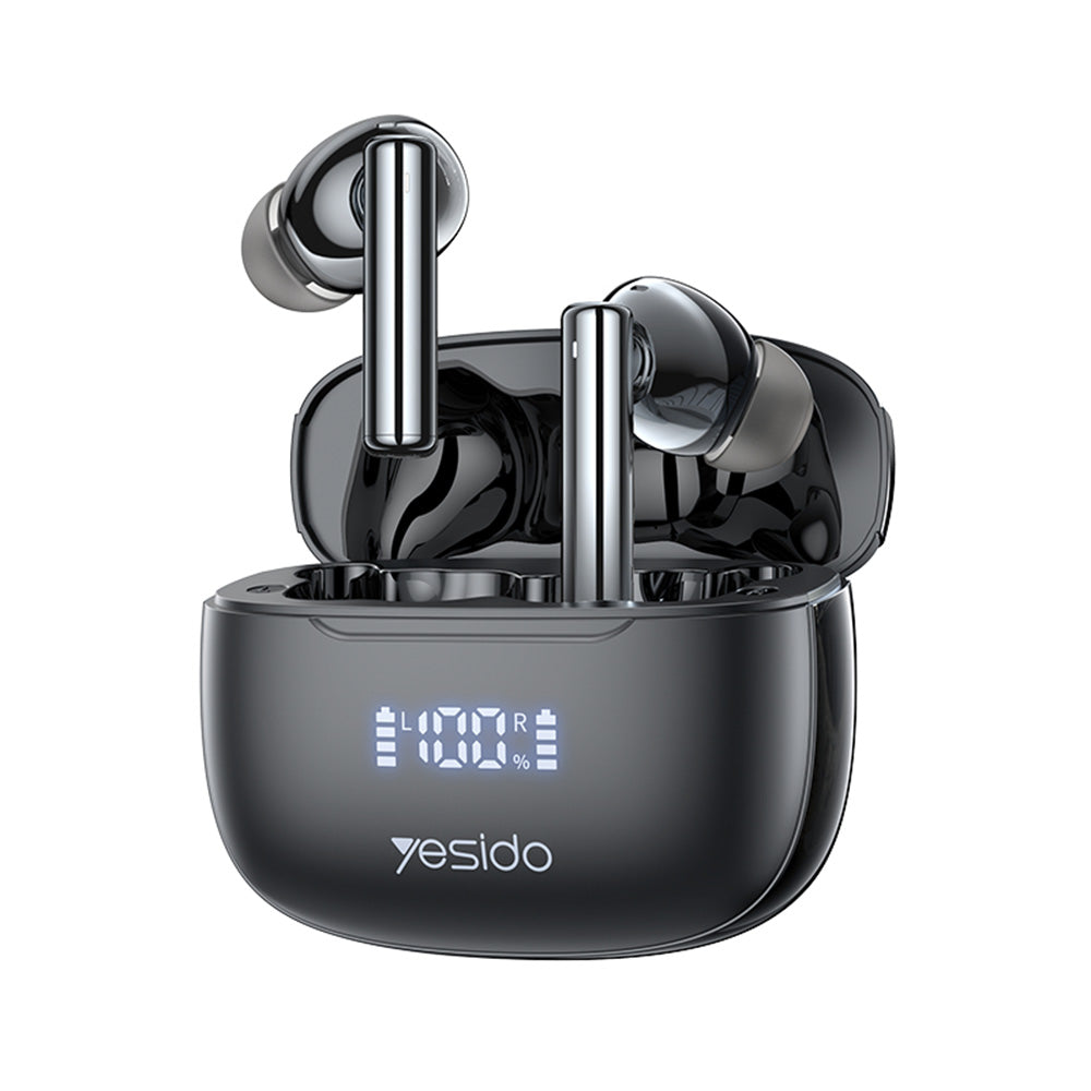 Auricolare Bluetooth Yesido TWS23, TWS, ANC, Nero