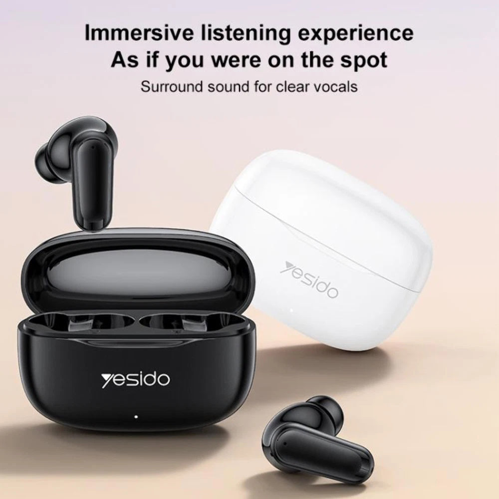 Auricolare Bluetooth Yesido TWS38, TWS, Bianco