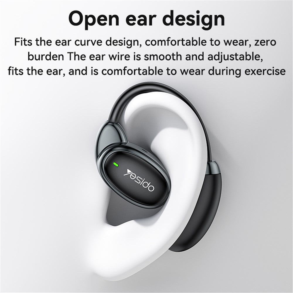 Auricolare Bluetooth Yesido YSP19 BL, TWS, Nero