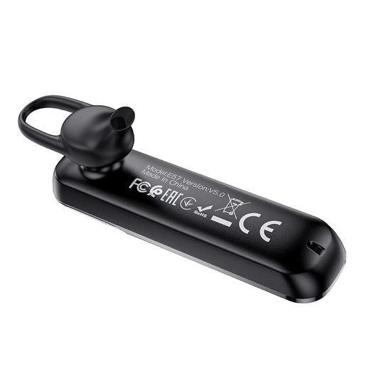 Auricolare Bluetooth HOCO E57, A2DP, Nero