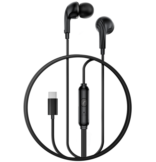 Handsfree USB-C XO Design EP82, Nero