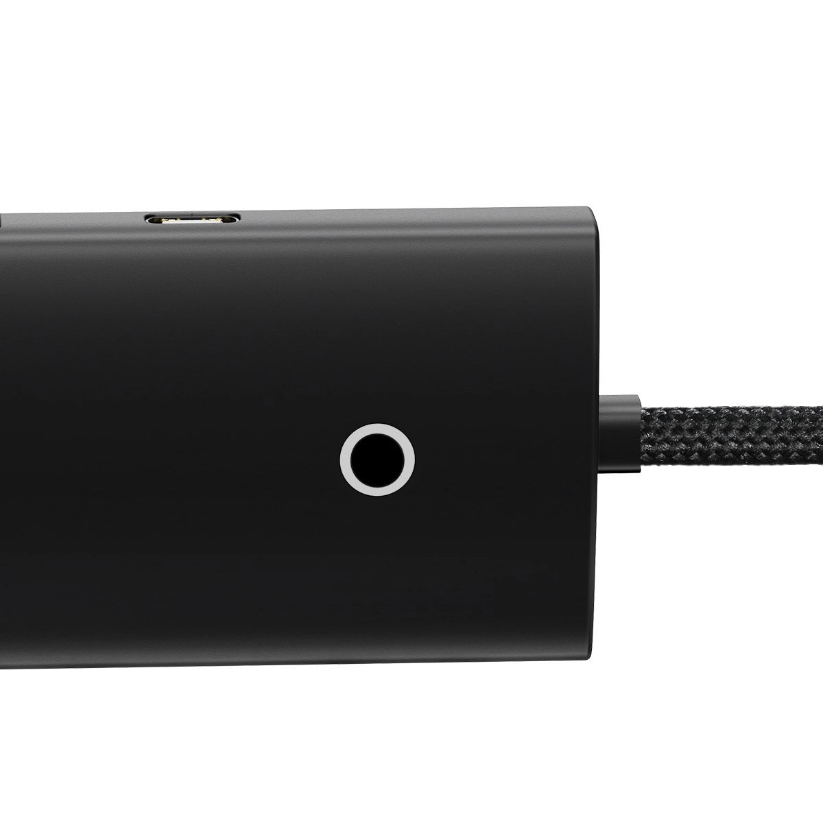 Hub USB Baseus Lite, 4 x USB-A 3.0 - 1 x USB-C, 2m, Nero WKQX030201