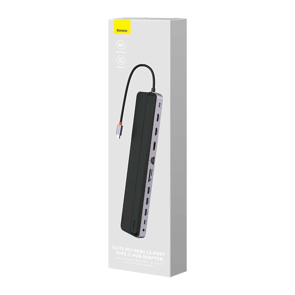 Hub USB-C Baseus EliteJoy Gen2, 11in1, Nero WKSX030213