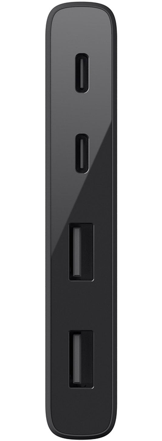 Hub USB-C Belkin Mini, 2 x USB-A 3.1 - 2 x USB-C, Nero F4U090btBLK