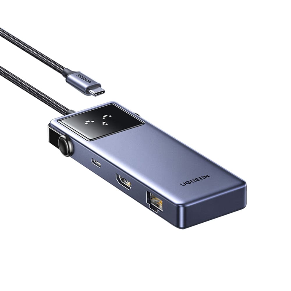 Hub USB-C UGREEN CM888 (45155) Uno, 6in1, Grigio