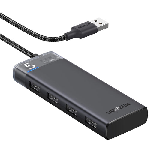 Hub USB UGREEN CM653, 4 x USB-A 3.0, Nero