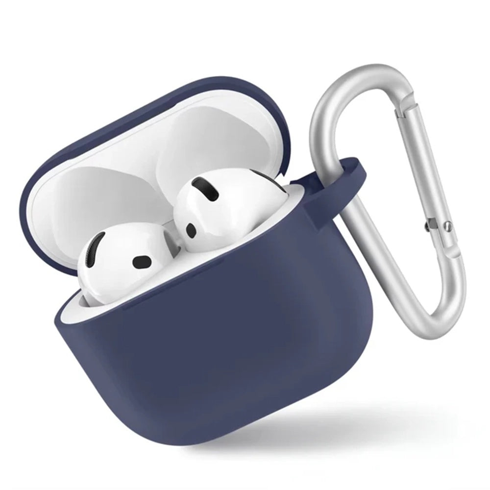 Blueo Liquid Case for Apple AirPods 4 / AirPods 5, Navy Blue