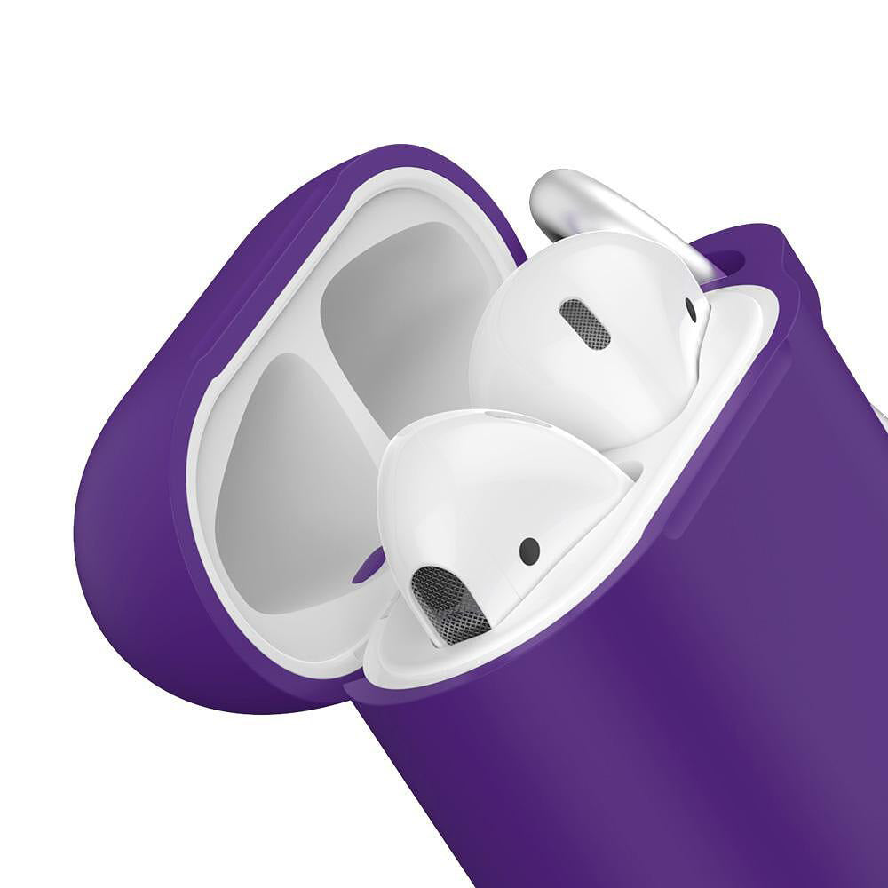 Custodia Blueo Liquid per Apple AirPods Gen 1, Blu Navy