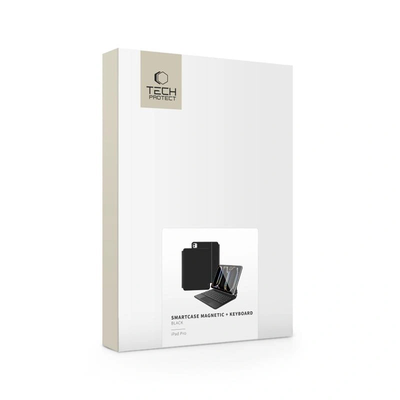 Custodia con Tastiera per Apple iPad Pro 11 (2025) / (2024), Tech-Protect, SmartCase Magnetica, Nera