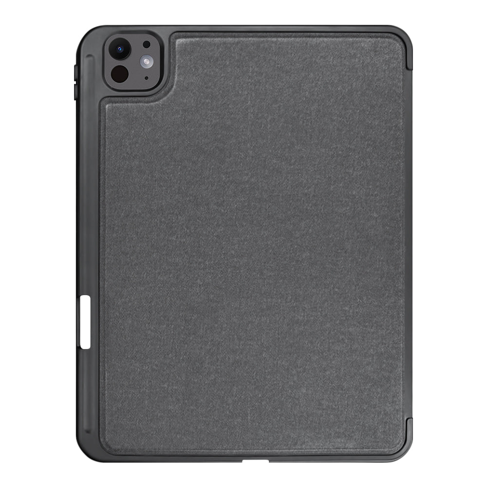 Custodia con Tastiera per Apple iPad Pro 11 (2024), Techsuit, KeyTab Pro, Nera