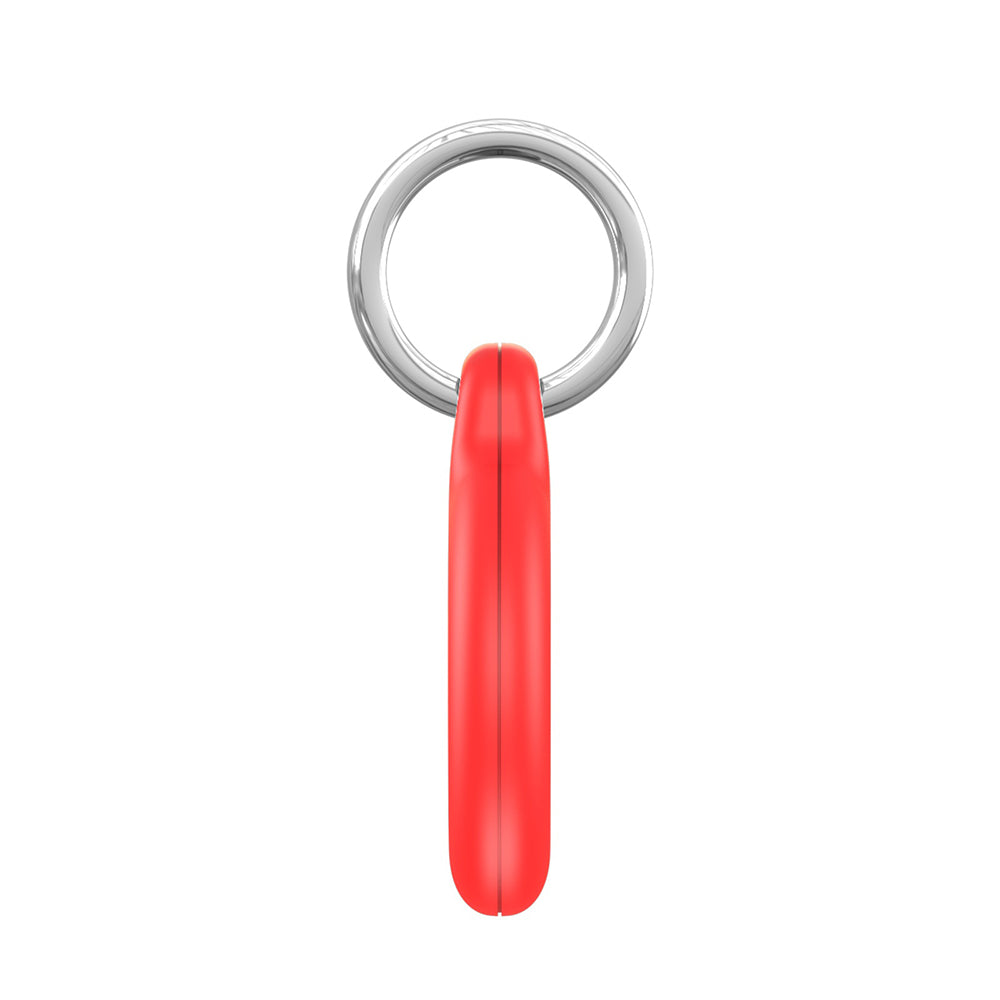 Custodia DUX DUCIS Secure per Apple AirTag, Set da 4 pezzi, Nera / Bianca / Blu / Rossa