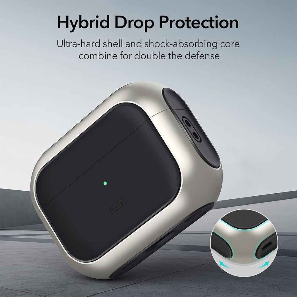 Custodia ESR Orbit Hybrid per Apple AirPods 4, Blu