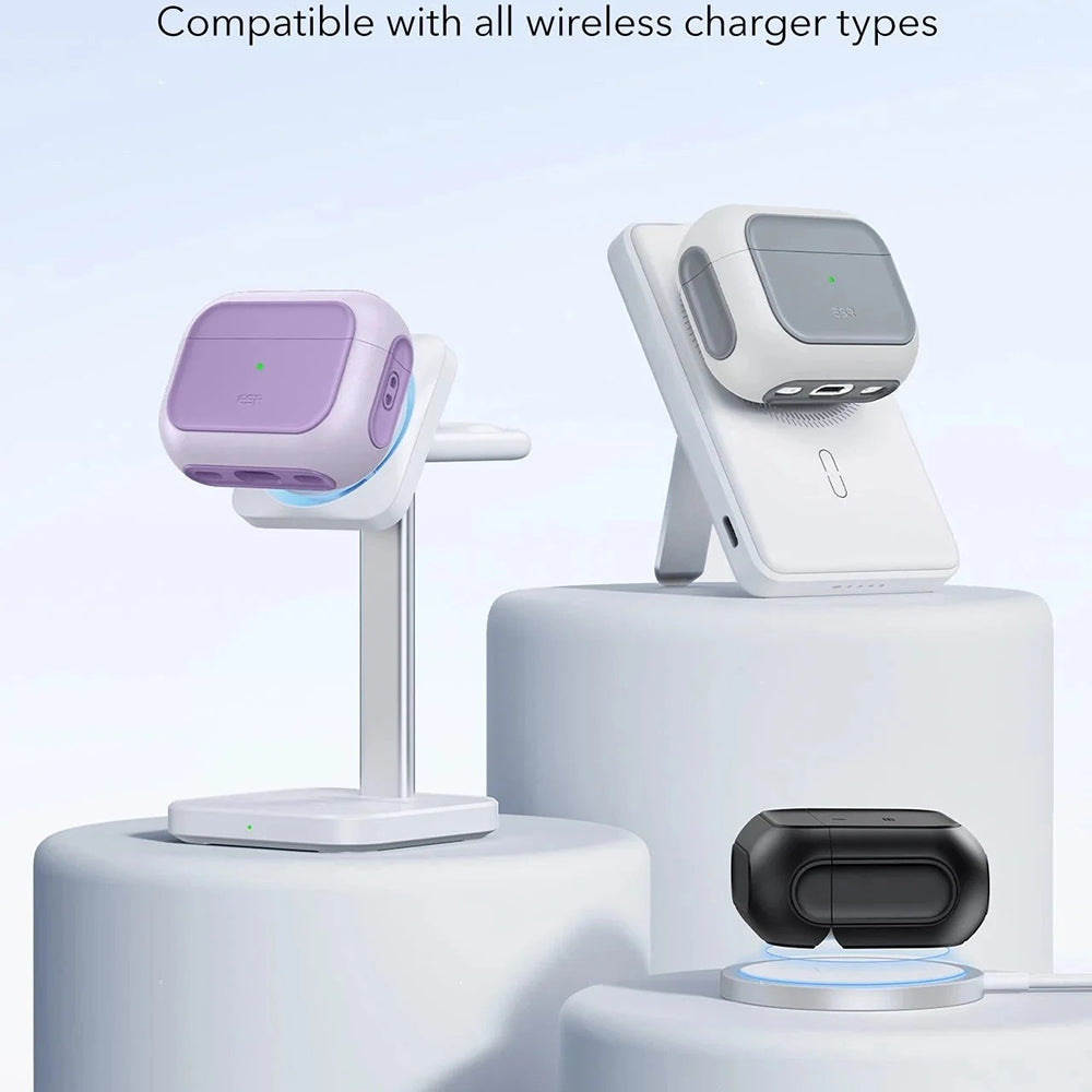 Custodia ESR Orbit Hybrid per Apple AirPods Pro 3, Viola