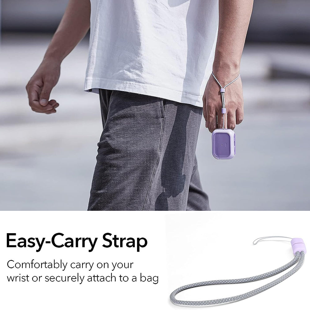 Custodia ESR Orbit Hybrid per Apple AirPods Pro Series, Viola