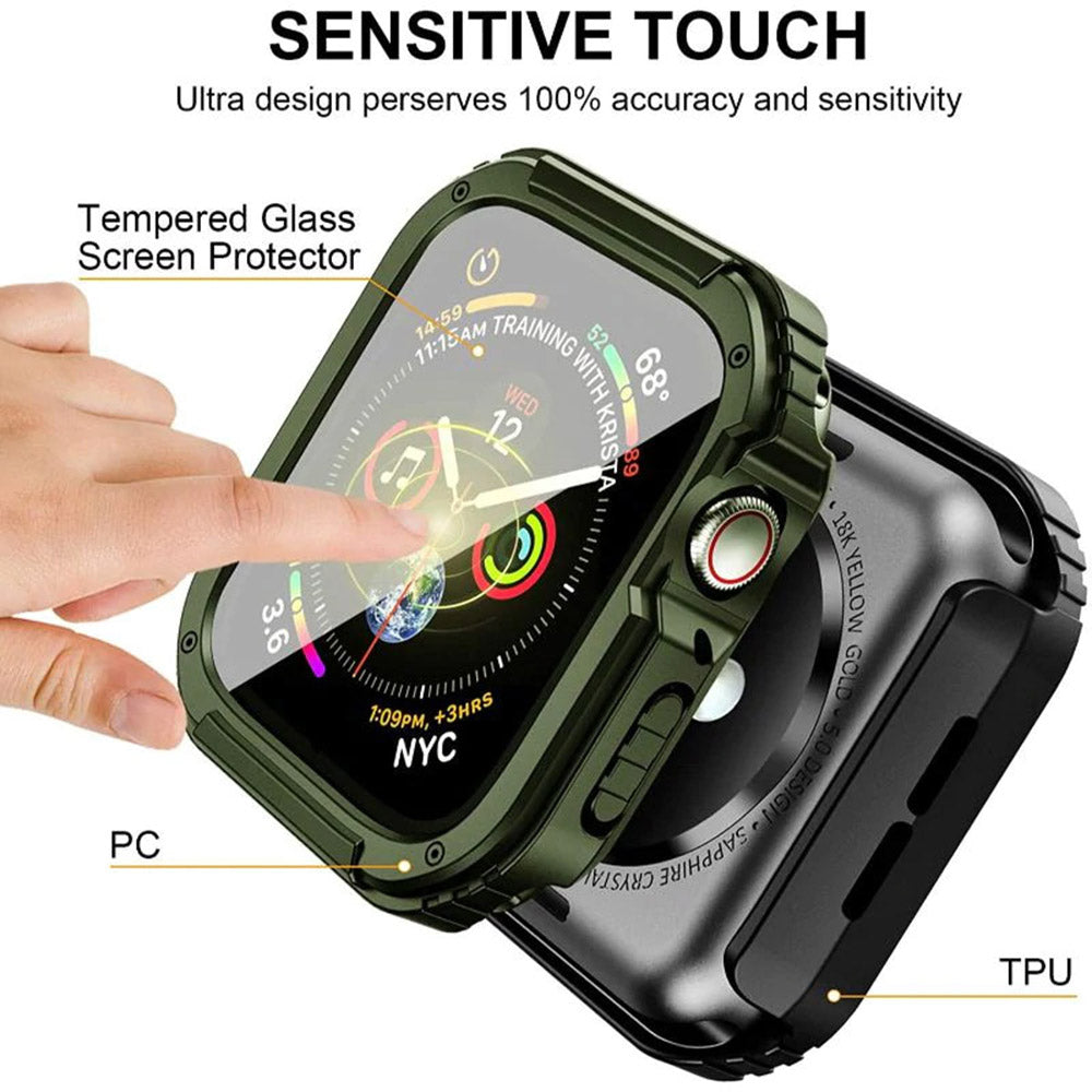 Custodia Lito Armor 360 per Apple Watch 38mm Series, Verde