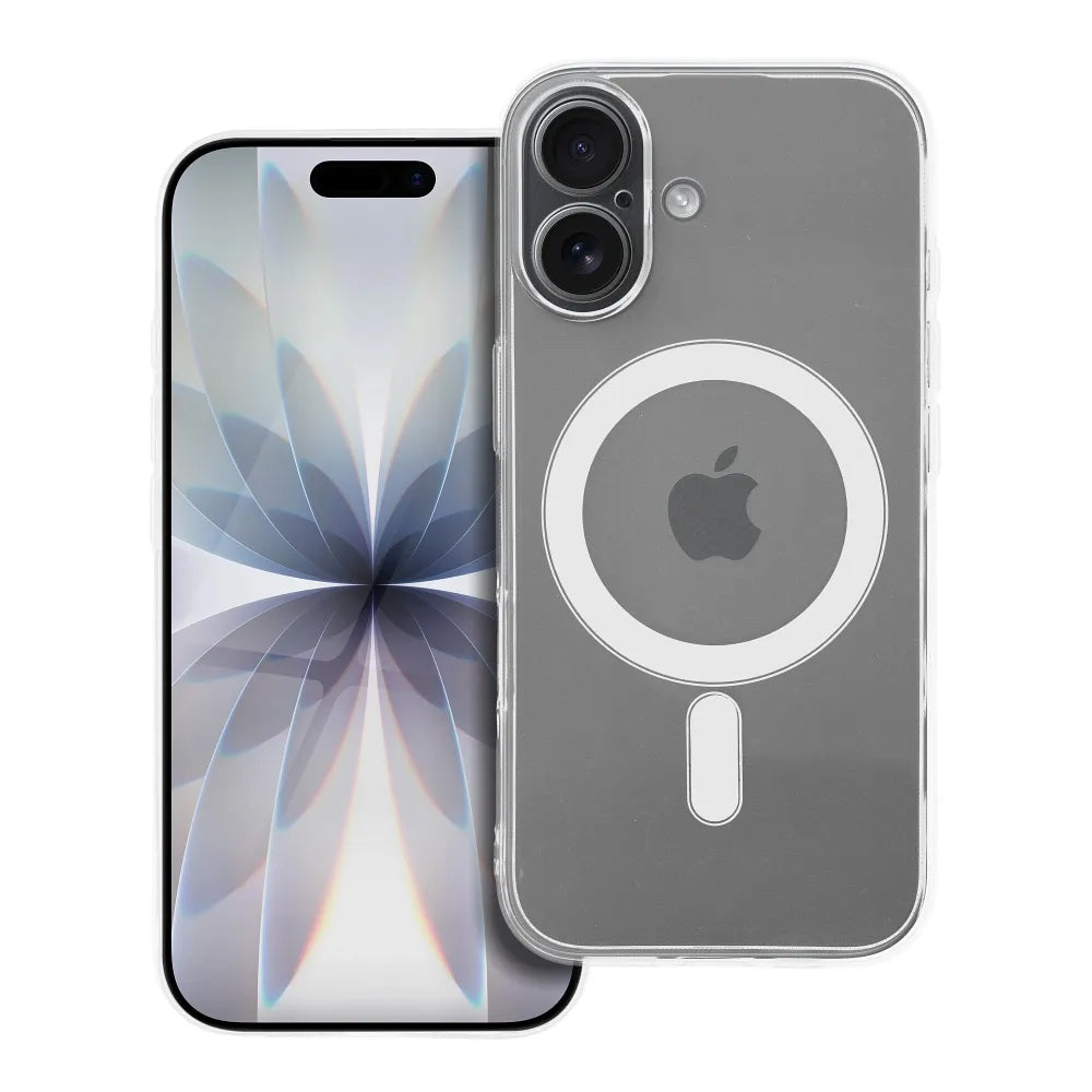Custodia MagSafe con Protezione per Fotocamera per Apple iPhone 17 Pro, OEM, 2mm, Trasparente