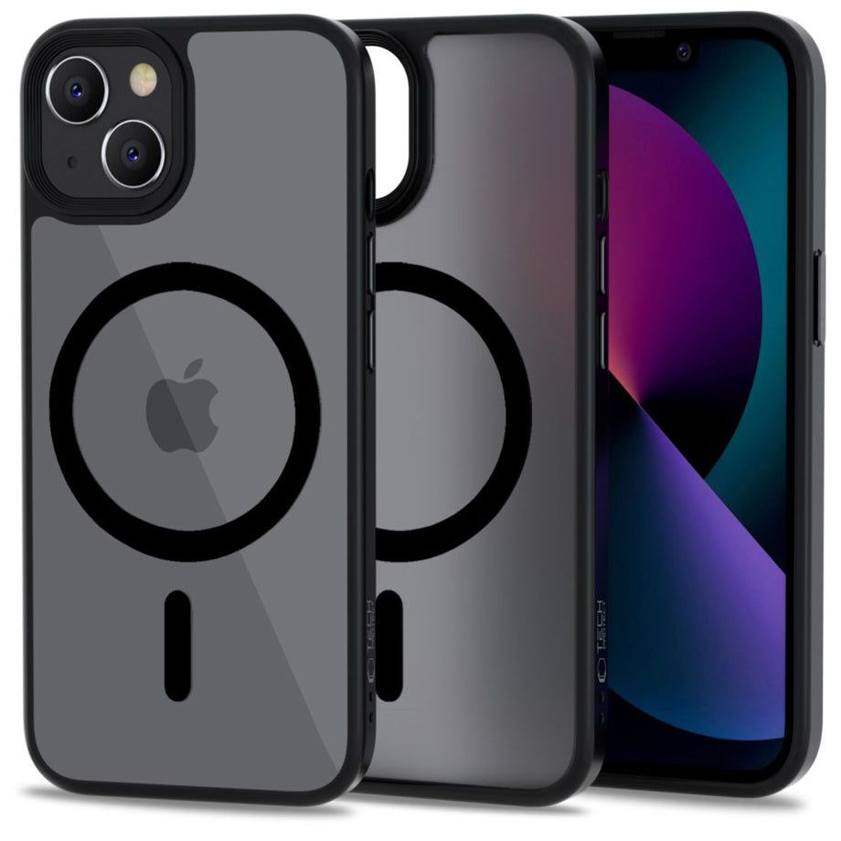Custodia MagSafe per Apple iPhone 13, Tech-Protect, Magmat, Nera