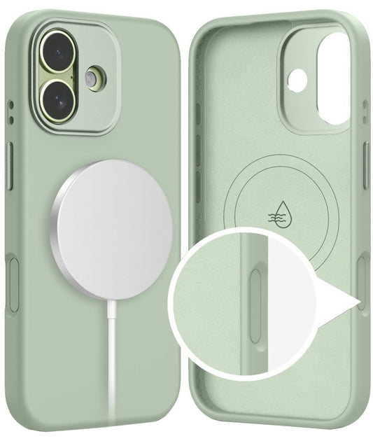 Custodia MagSafe per Apple iPhone 17, Tech-Protect, Uniq, Verde