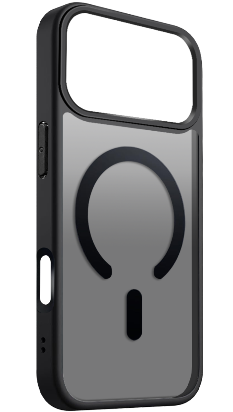 Custodia MagSafe per Apple iPhone 18 Pro / 17 Pro, Etteri, Matt Mag, Nera