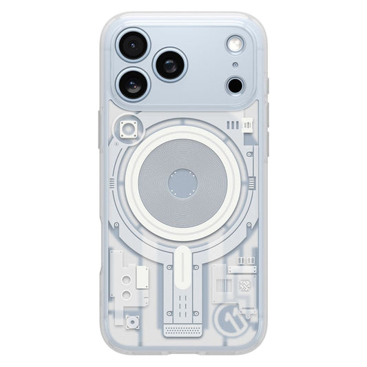 Custodia MagSafe per Apple iPhone 18 Pro Max / 17 Pro Max, Spigen, C11 Ultra Hybrid MagFit Element, bianca ACS12307