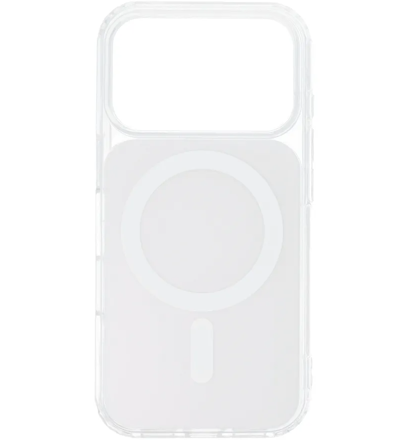 Custodia MagSafe per Apple iPhone 17e / 16e, OEM, Clear Fusion Mag Cover, Bianca