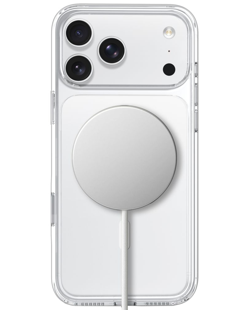 Custodia MagSafe per Apple iPhone 18 Pro / 17 Pro, Tech-Protect, Flexair Hybrid CC, Trasparente