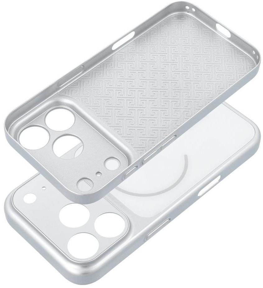 Custodia MagSafe per Apple iPhone 18 Pro / 17 Pro, OEM, Make 18, Argento