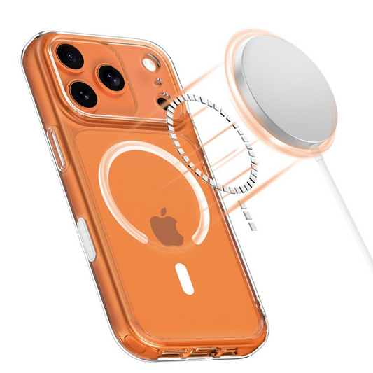 Custodia MagSafe per Apple iPhone 17 Pro, Tech-Protect, MagPeak, Trasparente