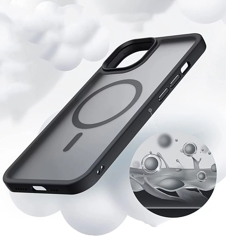 Custodia MagSafe per Apple iPhone 13 Pro, Tech-Protect, Magmat, Verde