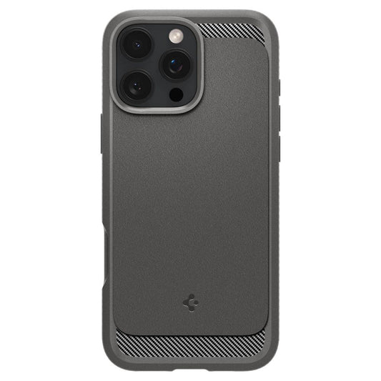 Custodia MagSafe per Apple iPhone 16 Pro Max, Spigen, Rugged Armor, Grigio ACS07987