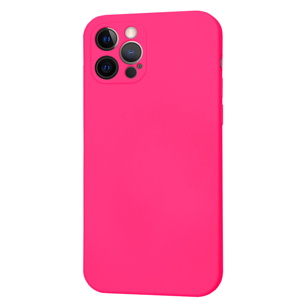 Custodia MagSafe per Apple iPhone 12 Pro, Techsuit, SoftFlex, Rosa Scuro