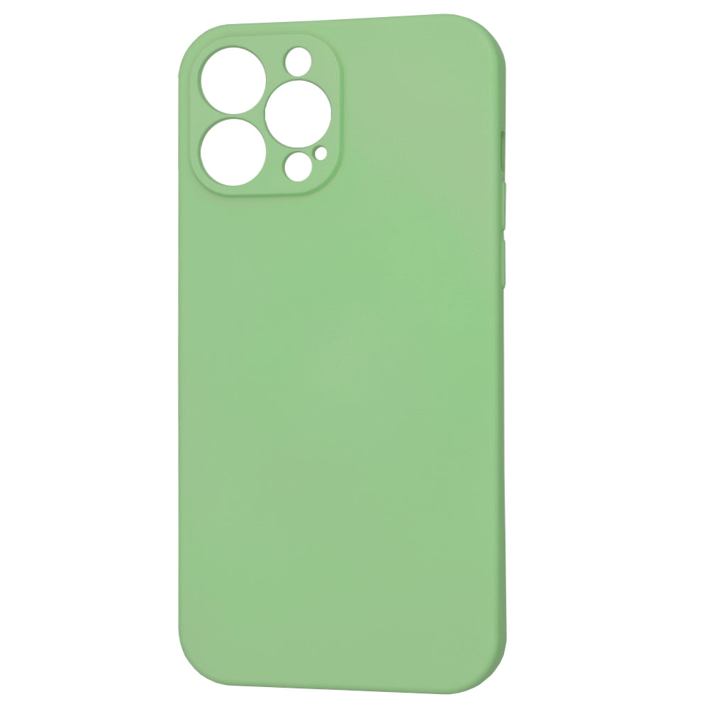 Custodia MagSafe per Apple iPhone 13 Pro Max, Techsuit, SoftFlex, Verde Chiaro