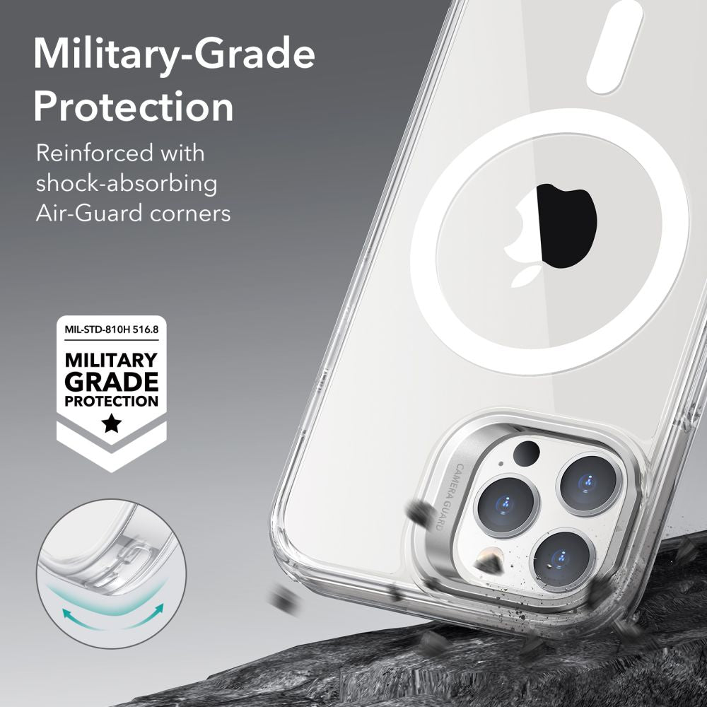 Custodia MagSafe per Apple iPhone 14 Pro, ESR, Classic Kickstand, Trasparente