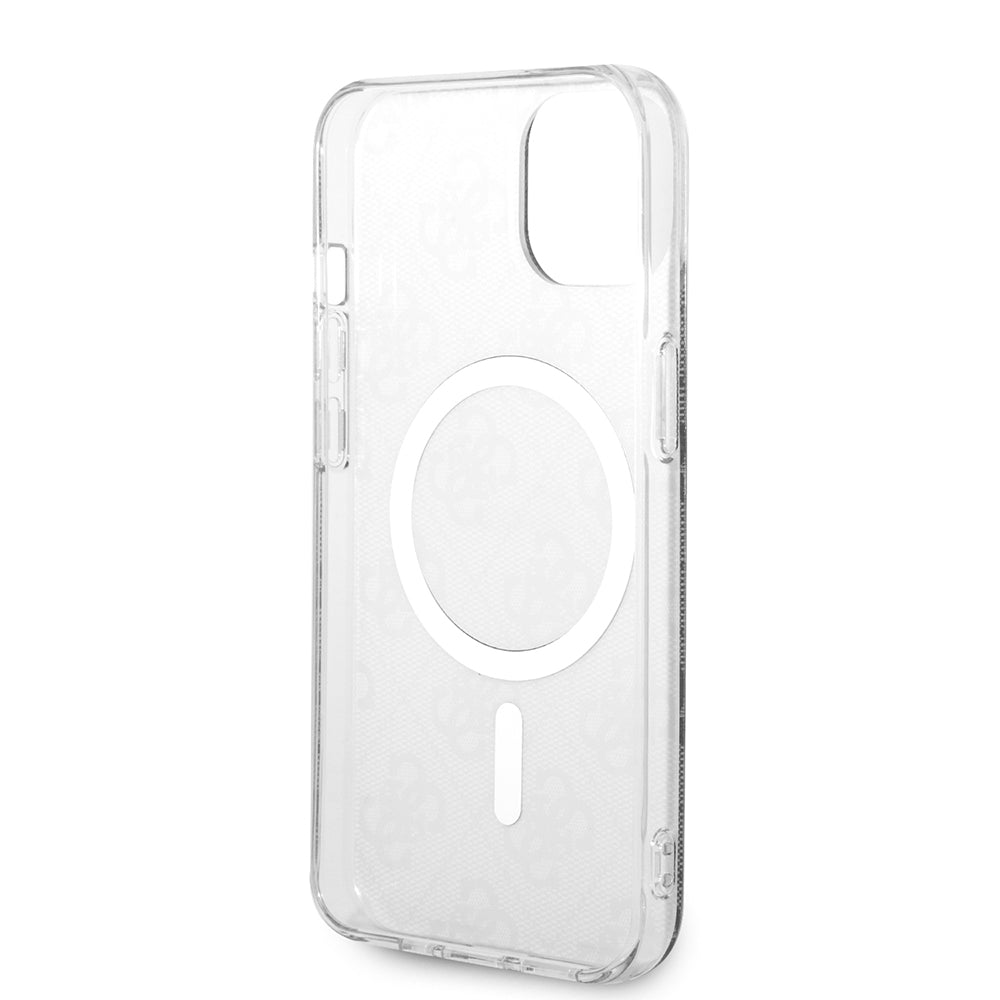 Custodia MagSafe per Apple iPhone 15 Plus, Guess, IML 4G, Nera
