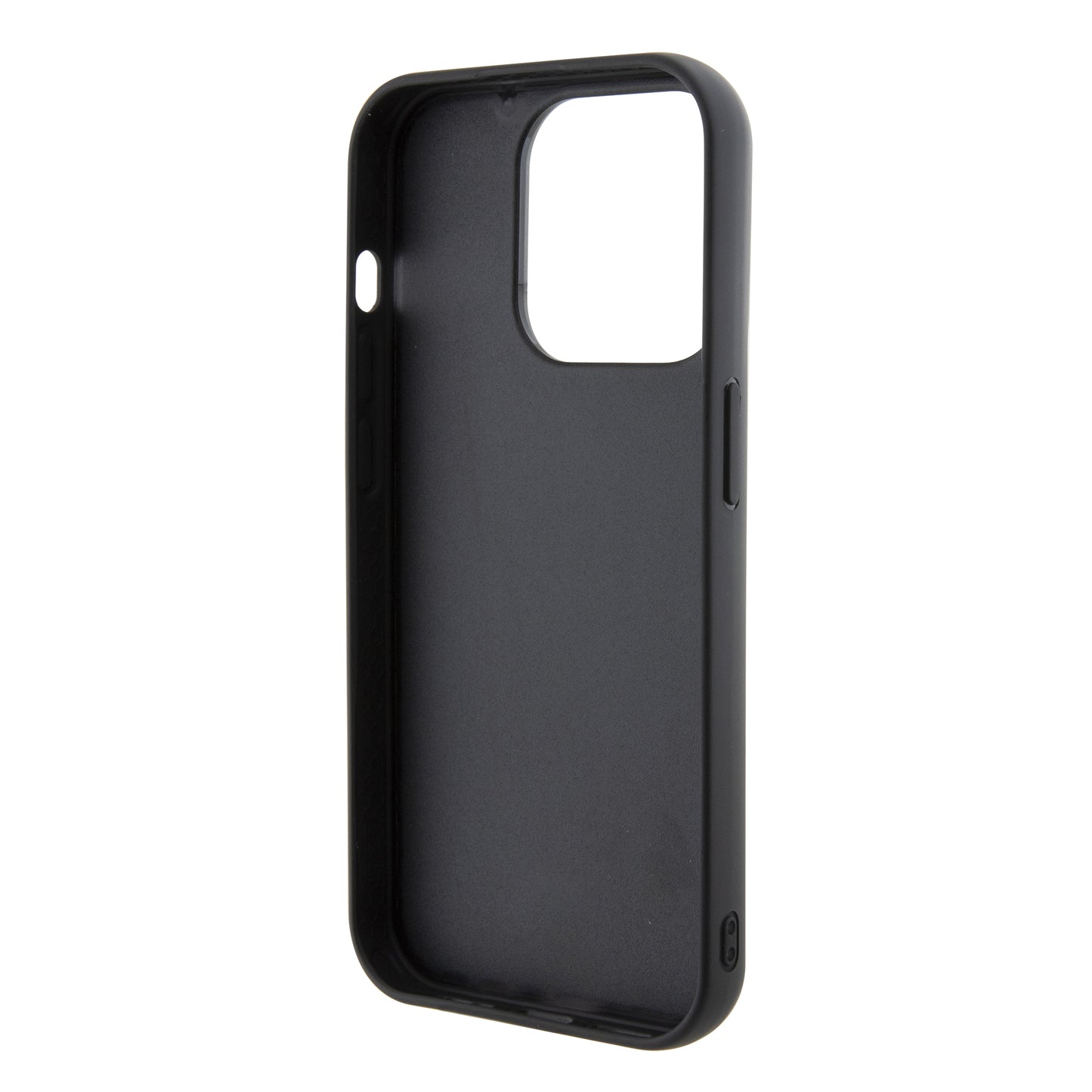Custodia MagSafe per Apple iPhone 15 Pro, Karl Lagerfeld, Saffiano Gripstand Karl & Choupette, Nera