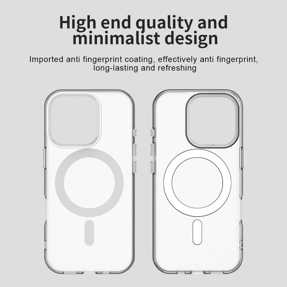 Custodia MagSafe per Apple iPhone 15 Pro Max, Techsuit, CandyCase, Bianca