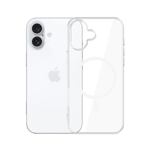 Custodia MagSafe per Apple iPhone 16, 3MK, Clear MagCase, Trasparente