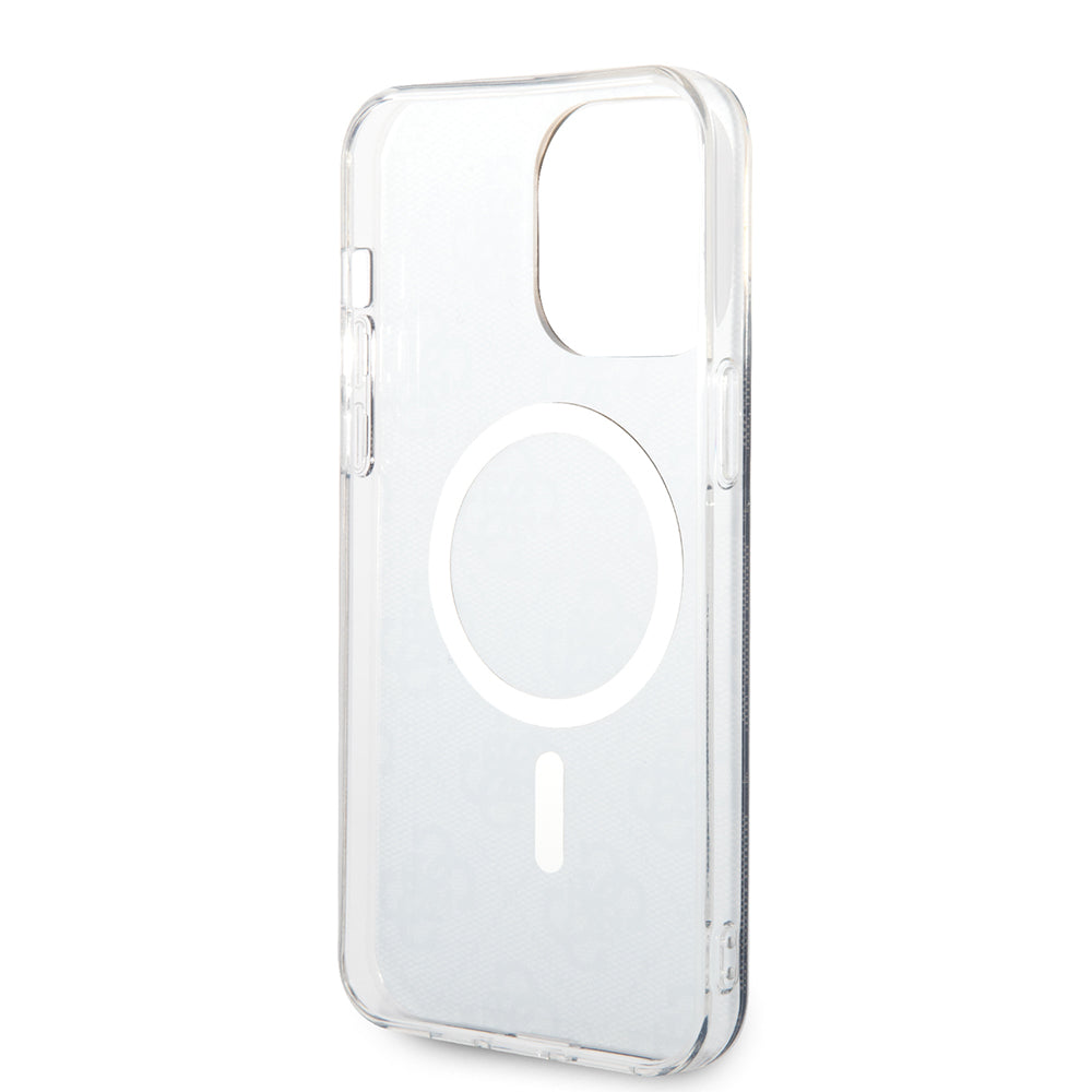 Custodia MagSafe per Apple iPhone 16, Guess, IML 4G, Nera