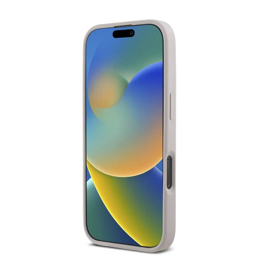 Custodia MagSafe per Apple iPhone 16 Pro Max, Guess, 4G Classic, Rosa