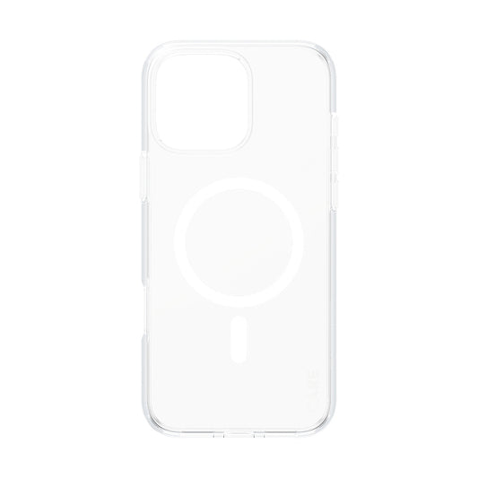 Custodia MagSafe per Apple iPhone 16 Pro Max, PanzerGlass, Care Urban Combat, Trasparente Bianca