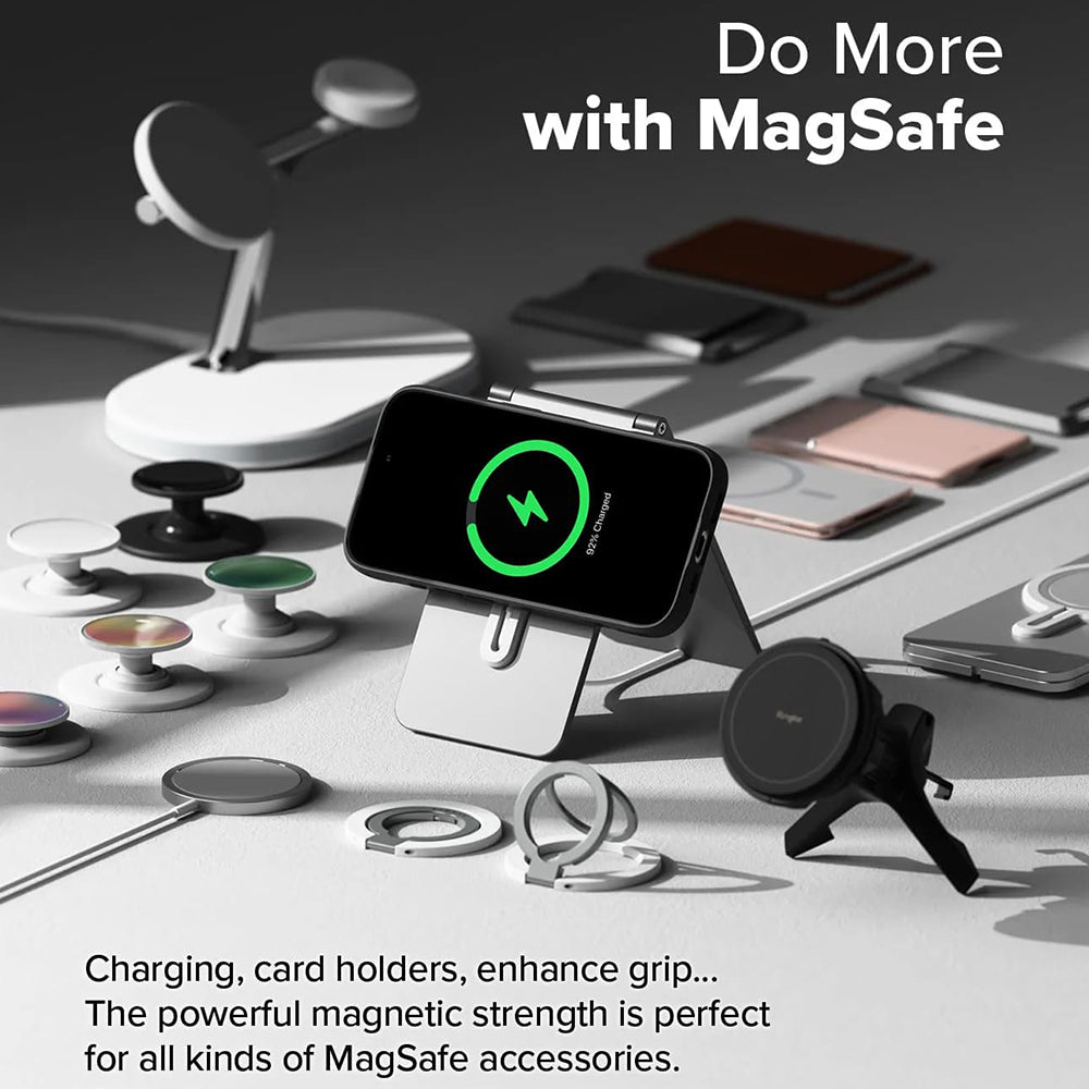 Custodia MagSafe per Apple iPhone 16 Pro Max, Ringke, Fusion X, Nera