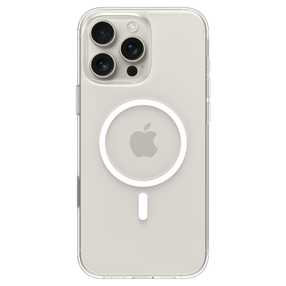 Custodia MagSafe per Apple iPhone 16 Pro Max, Spigen, Thin Fit, Bianca ACS09315