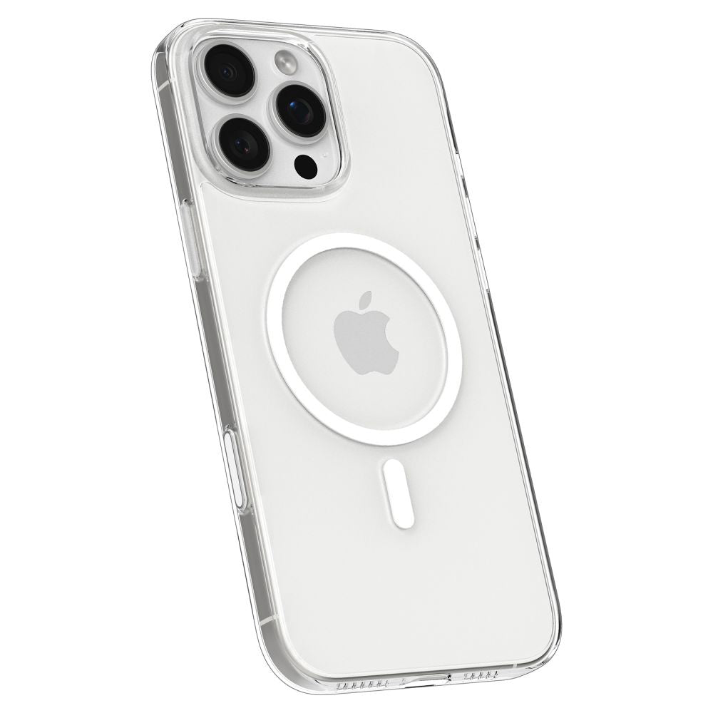 Custodia MagSafe per Apple iPhone 16 Pro Max, Spigen, Thin Fit, Bianca ACS09315
