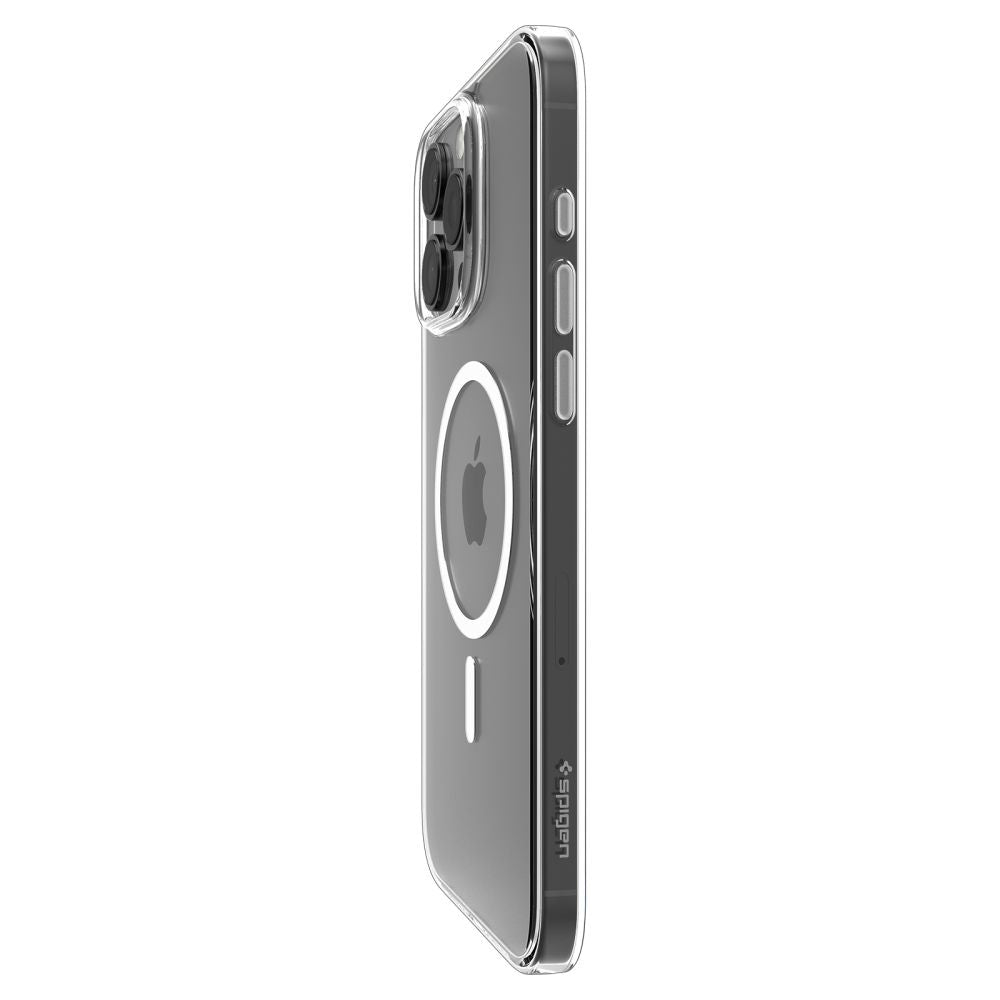 Custodia MagSafe per Apple iPhone 16 Pro Max, Spigen, Thin Fit, Bianca ACS09315
