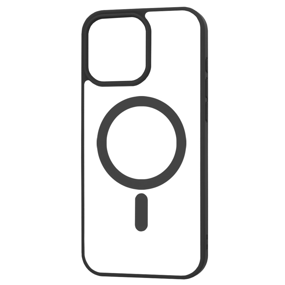 Custodia MagSafe per Apple iPhone 16 Pro Max, Techsuit, Pro, Nera
